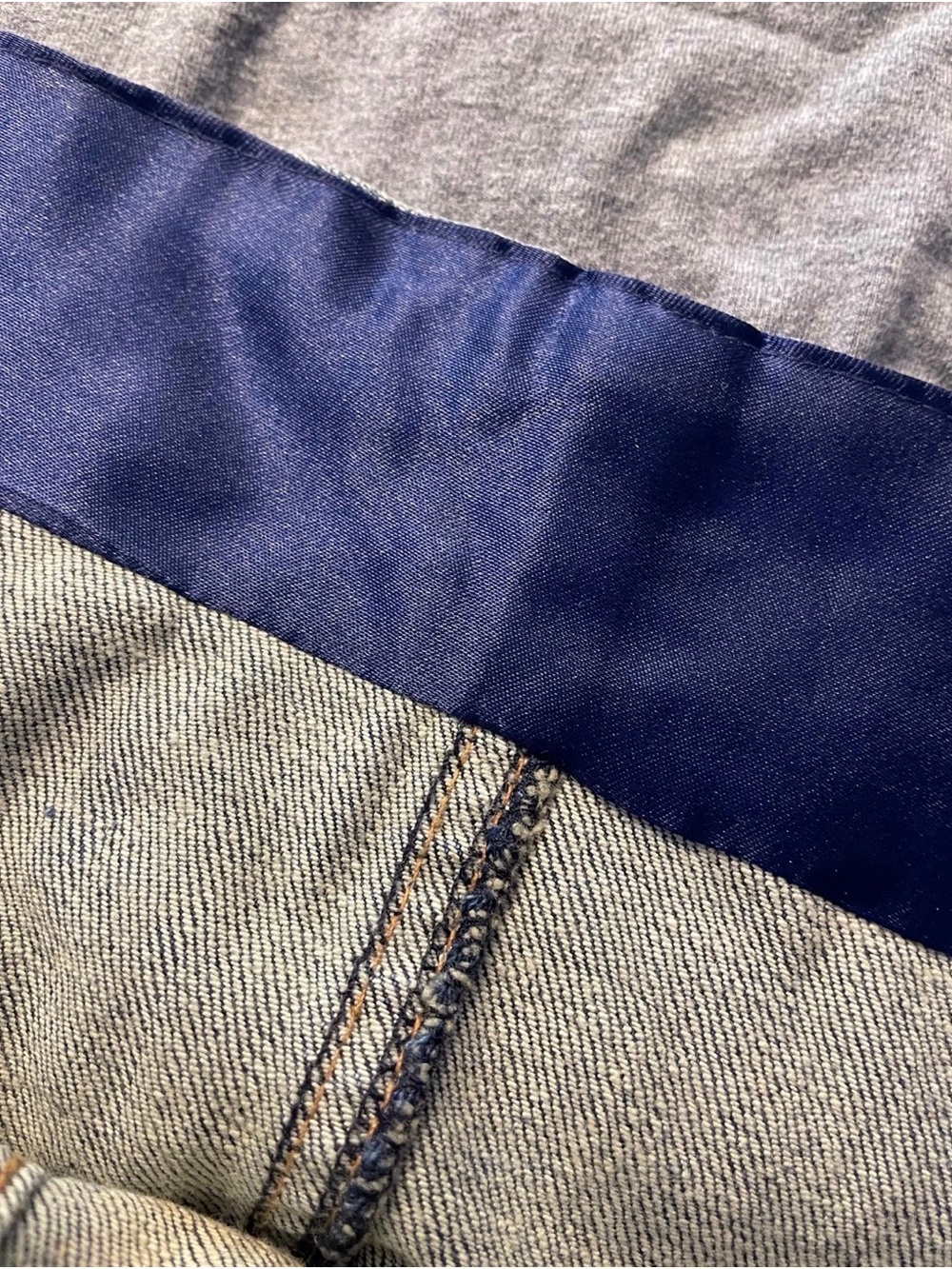 LONDONJEAN Blue Denim Seashell Trim Mini Skirt - Victoria’s Secret - Picture 8 of 8